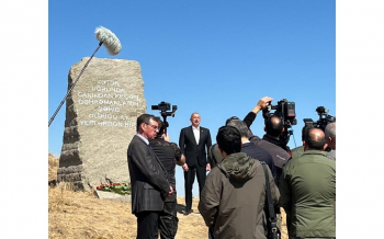 Azərbaycanın Vətən müharibəsində ilk şəhidlərini verdiyi yerdə abidə ucaldılıb